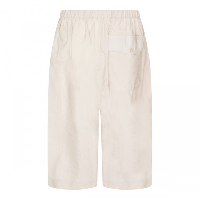 WHITE COTTON SHORTS 2