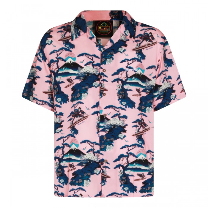 PINK AND MULTICOLOR VISCOSE...