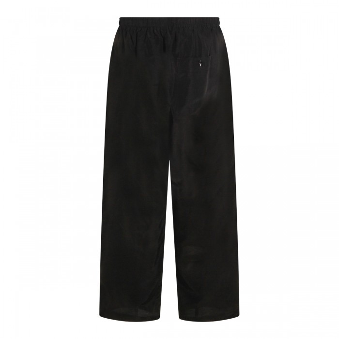 BLACK LINEN PANTS 2