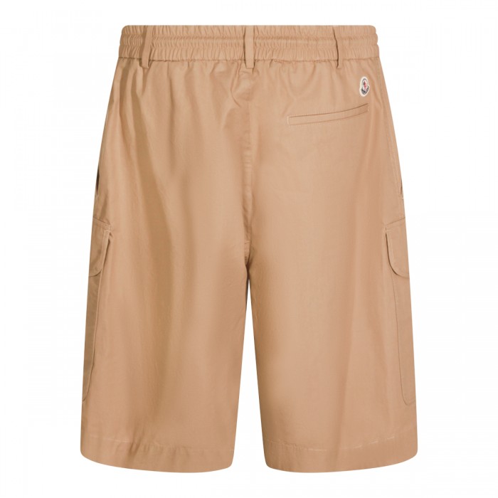 BEIGE COTTON SHORTS 2
