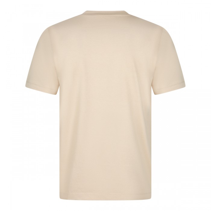 BEIGE COTTON T-SHIRT 2
