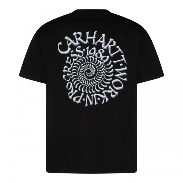 BLACK COTTON T-SHIRT 2