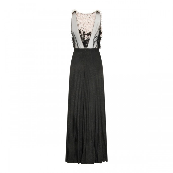 BLACK AND WHITE MAXI DRESS 2