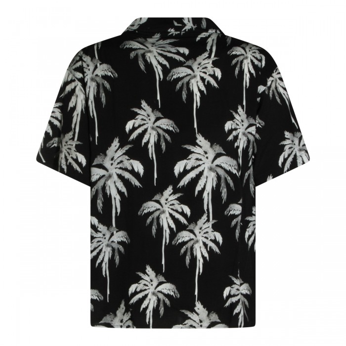 BLACK VISCOSE SHIRT 2