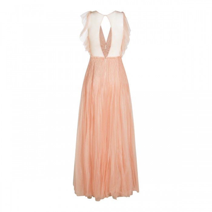 NUDE PINK MIDI DRESS 2