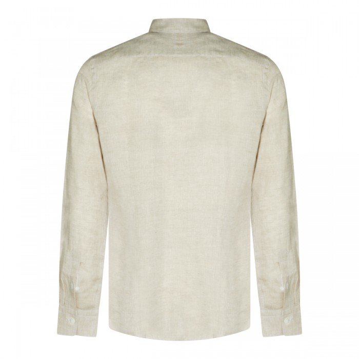 LIGHT BEIGE LINEN SHIRT 2