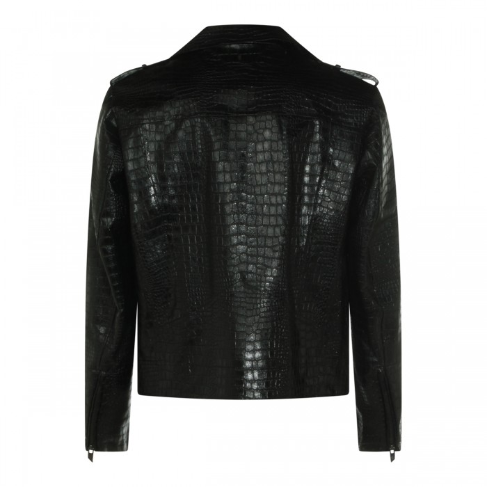BLACK LEATHER JACKET 2