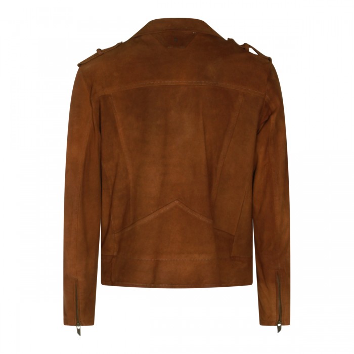 BROWN LEATHER JACKET 2