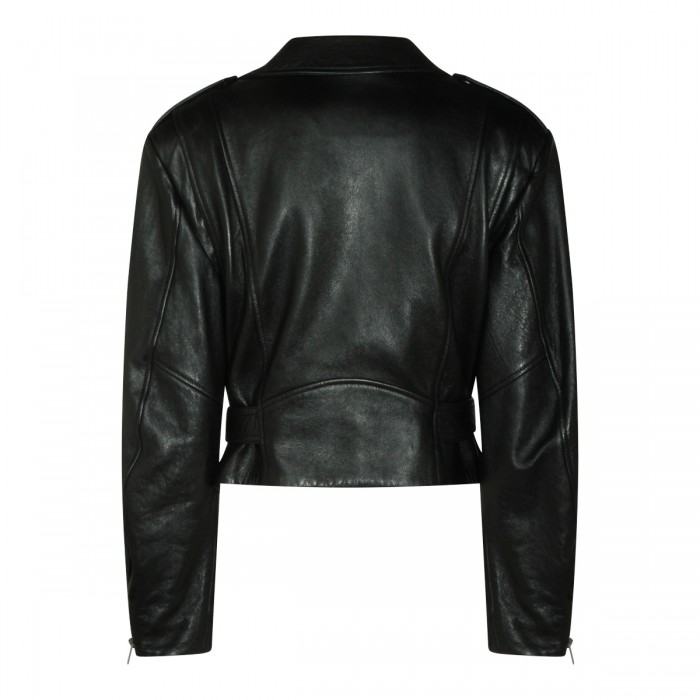 BLACK LEATHER JACKET 2