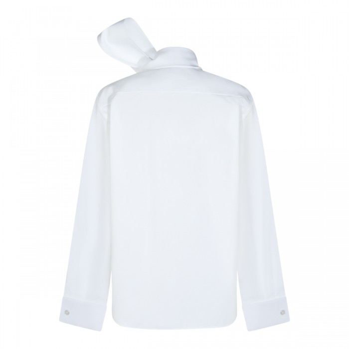 WHITE COTTON SHIRT 2