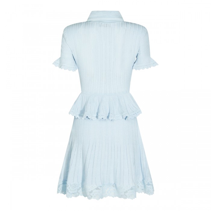 LIGHT BLUE MINI DRESS 2