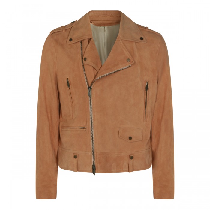 BROWN LEATHER JACKET