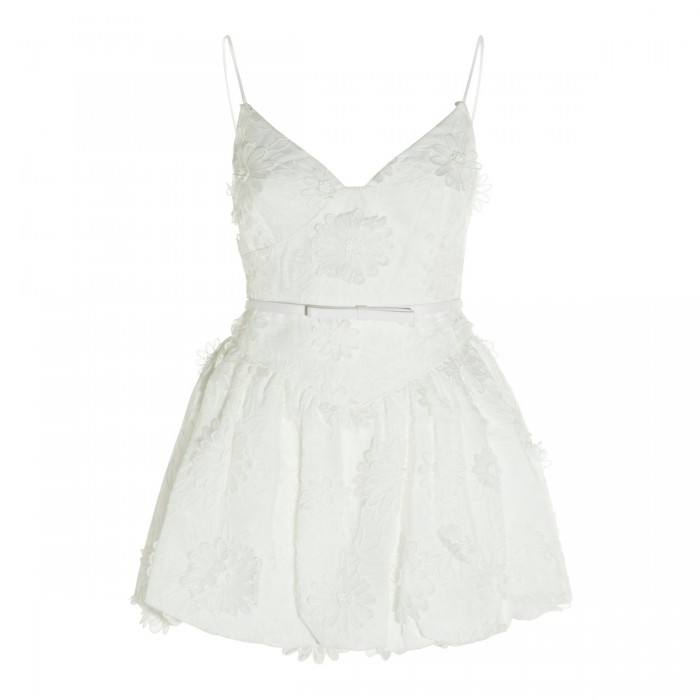 WHITE MINI DRESS