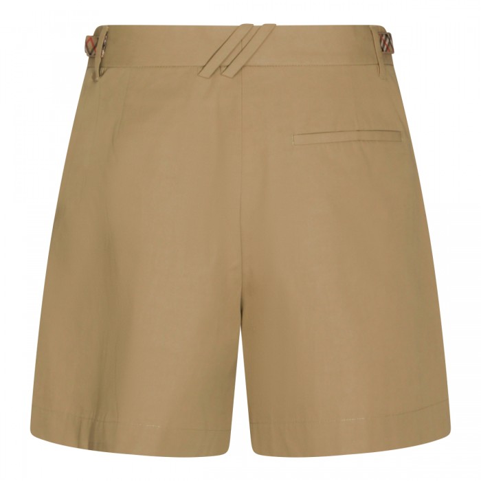 BEIGE COTTON SHORT 2
