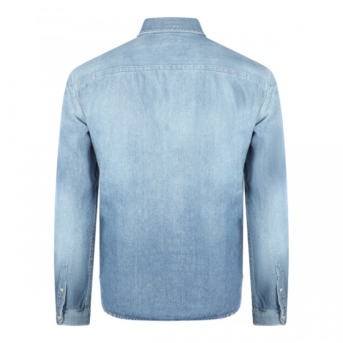 INDIGO BLUE COTTON SHIRT 2