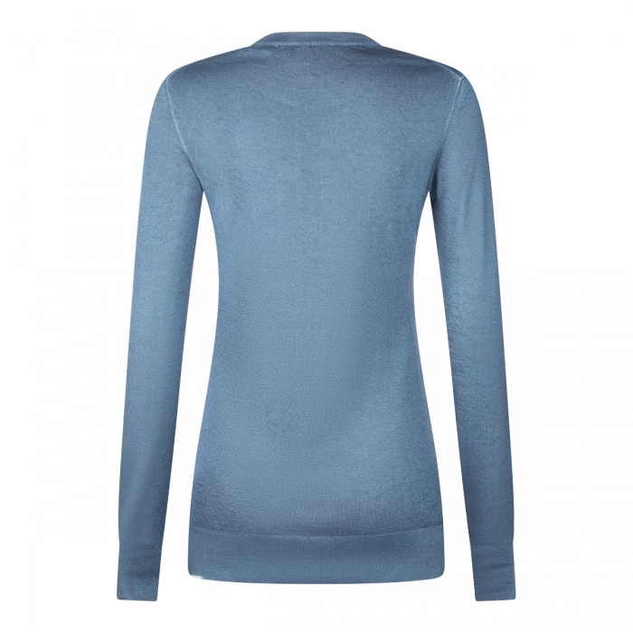 BLUE COTTON SWEATER 2