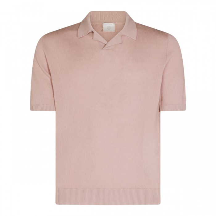 PINK COTTON POLO SHIRT