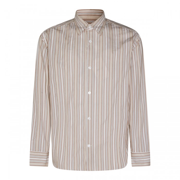 BEIGE COTTON SHIRT