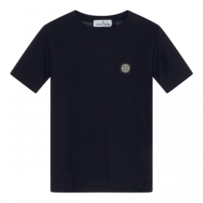 DARK BLUE COTTON T-SHIRT