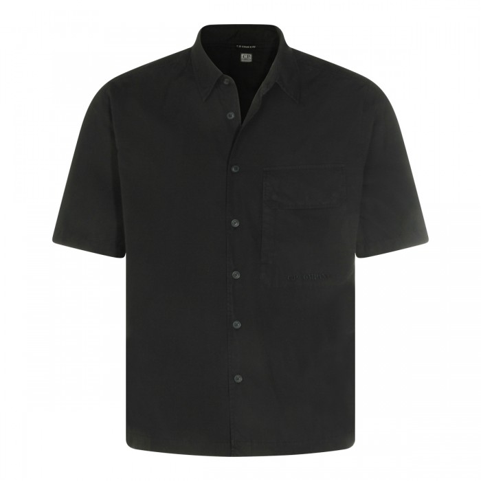 BLACK COTTON SHIRT