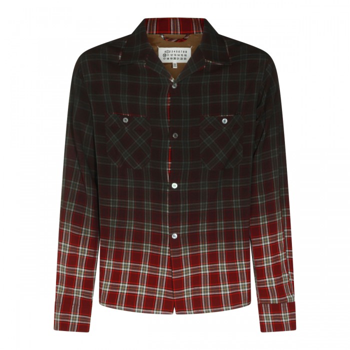 RED VISCOSE SHIRT