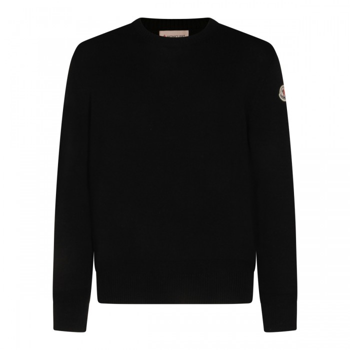 BLACK COTTON KNITWEAR