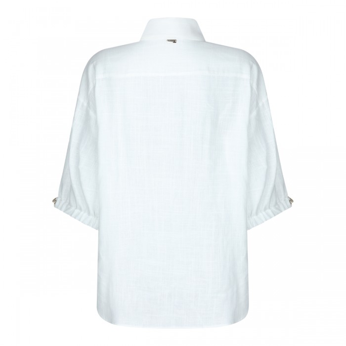 WHITE COTTON SHIRT 2