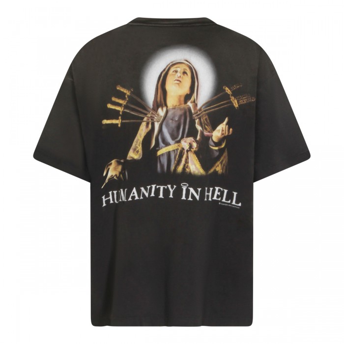 BLACK COTTON T-SHIRT 2