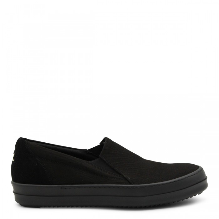 BLACK AND BLACK COTTON SLIP...