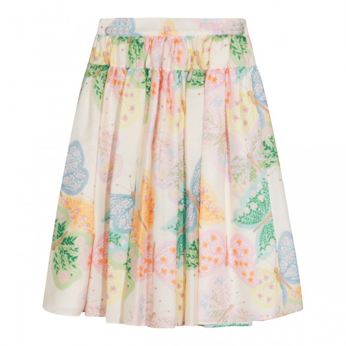 MULTICOLOR COTTON AND SILK...