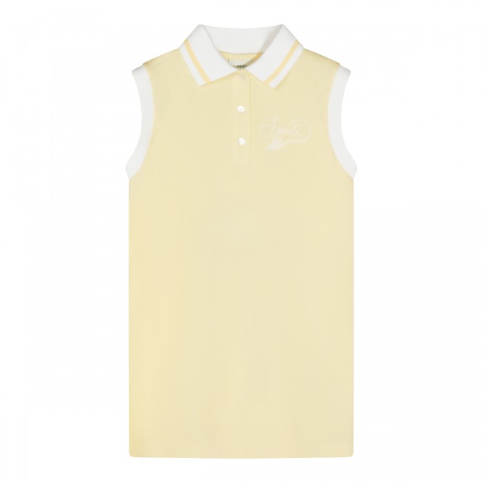 YELLOW MIMOSA COTTON DRESS