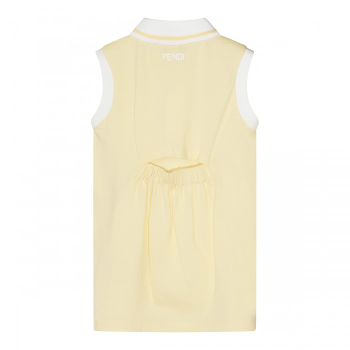 YELLOW MIMOSA COTTON DRESS 2