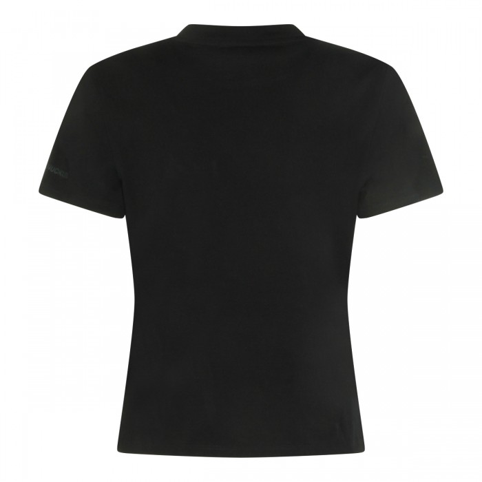 BLACK COTTON T-SHIRT 2