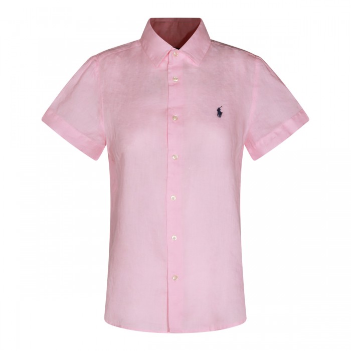PINK LINEN SHIRT