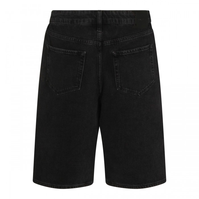 BLACK COTTON SHORTS 2