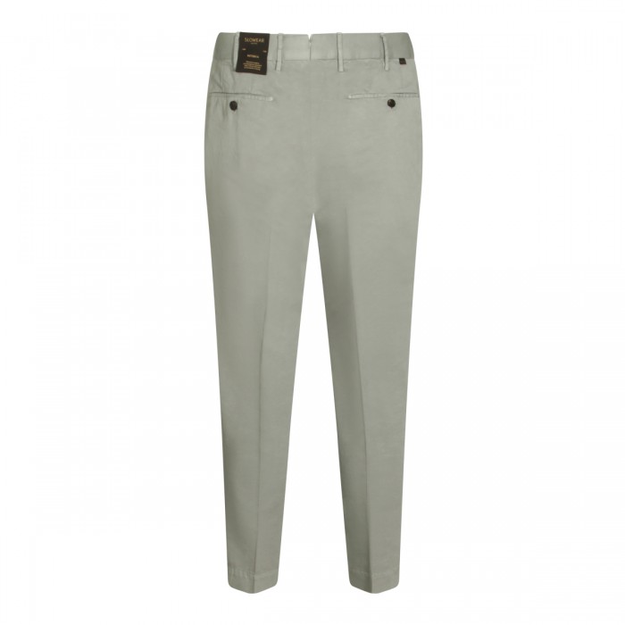 LIGHT GREEN COTTON PANTS 2