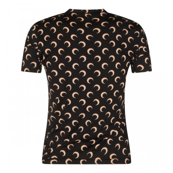 BLACK AND BEIGE T-SHIRT 2