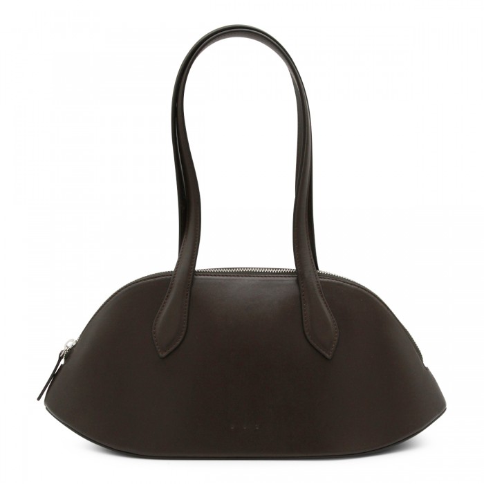 DARK BROWN LEATHER COSMO...