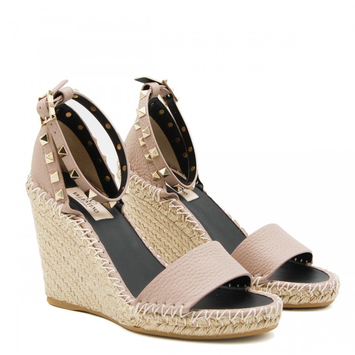 BEIGE LEATHER SANDALS 2