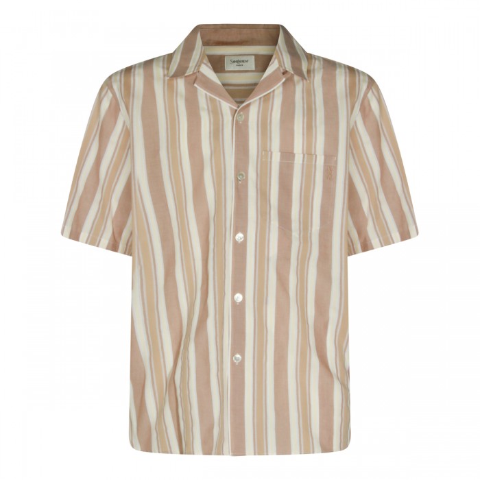 BEIGE COTTON SHIRT