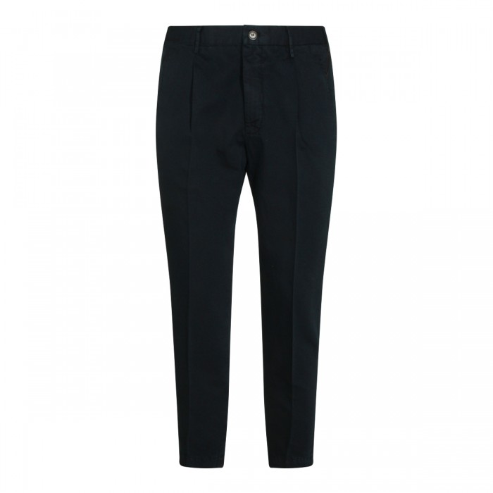 NAVY COTTON PANTS