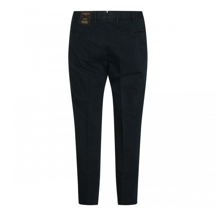 NAVY COTTON PANTS 2