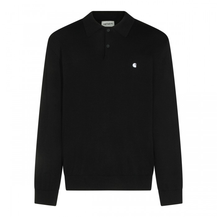 BLACK COTTON KNITWEAR