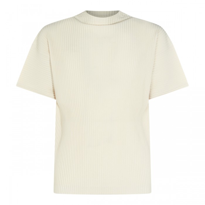 DUOMO BEIGE COTTON T-SHIRT