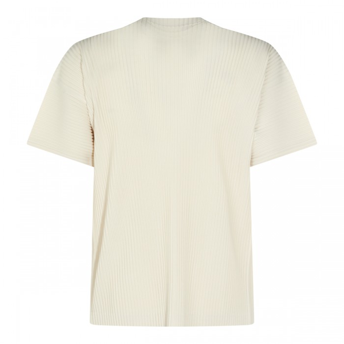 DUOMO BEIGE COTTON T-SHIRT 2