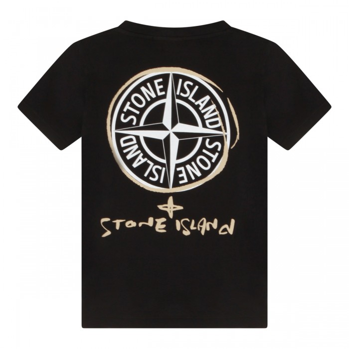 BLACK COTTON T-SHIRT 2