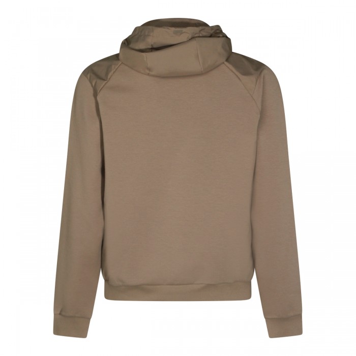 BROWN COTTON CASUAL JACKET 2