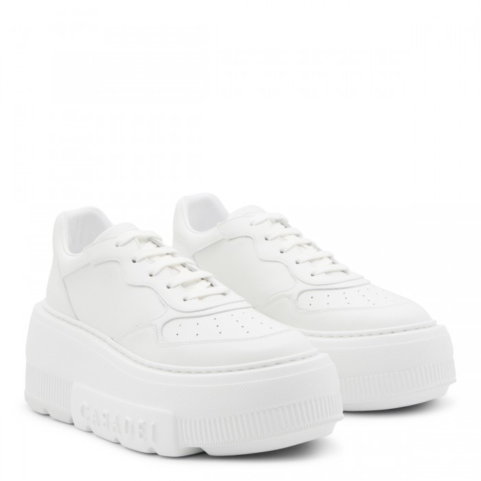 WHITE LEATHER SNEAKERS 2