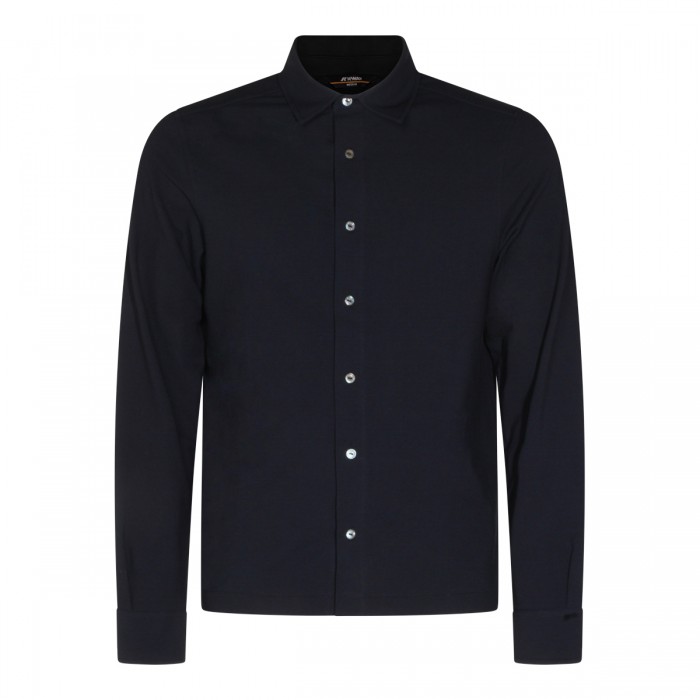 DARK BLUE COTTON SHIRT