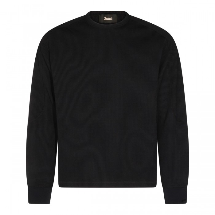 BLACK KNITWEAR